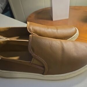 UGG Women's Tan Slip-On Sneakers